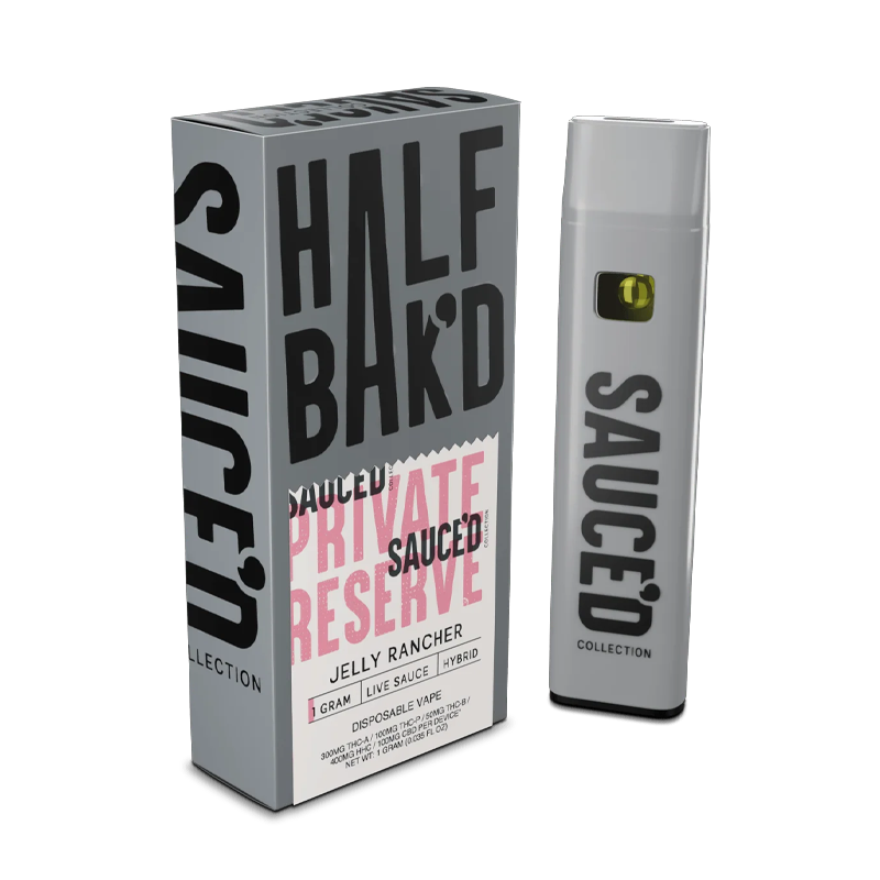 Half Bak'd - Sauce'd Private Reserve Disposable - 1g