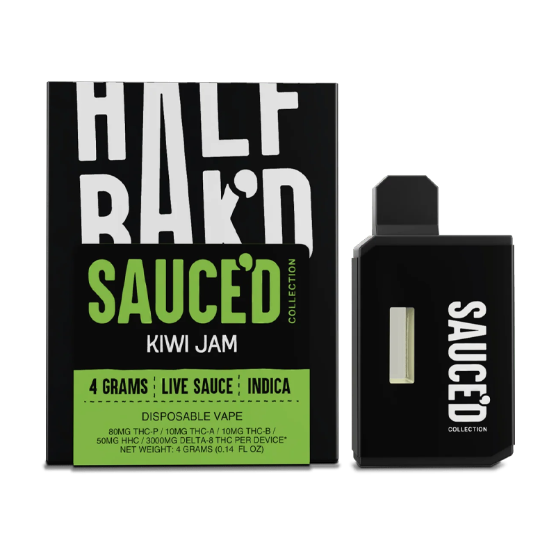 Half Bak'd - Sauce’d Collection Disposable - 4g