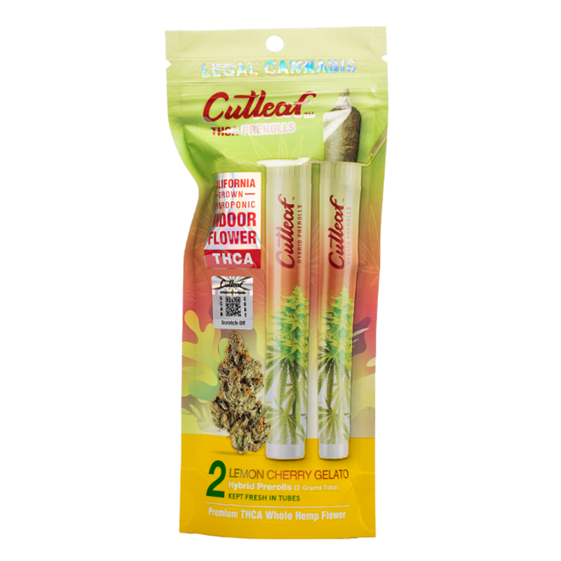 Cutleaf - THCA Pre-rolls - 2X1G
