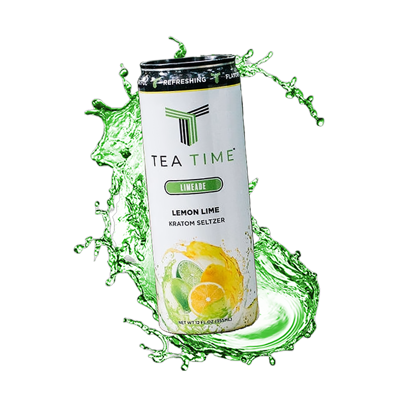 Tea Time - Kratom Seltzer - 12oz