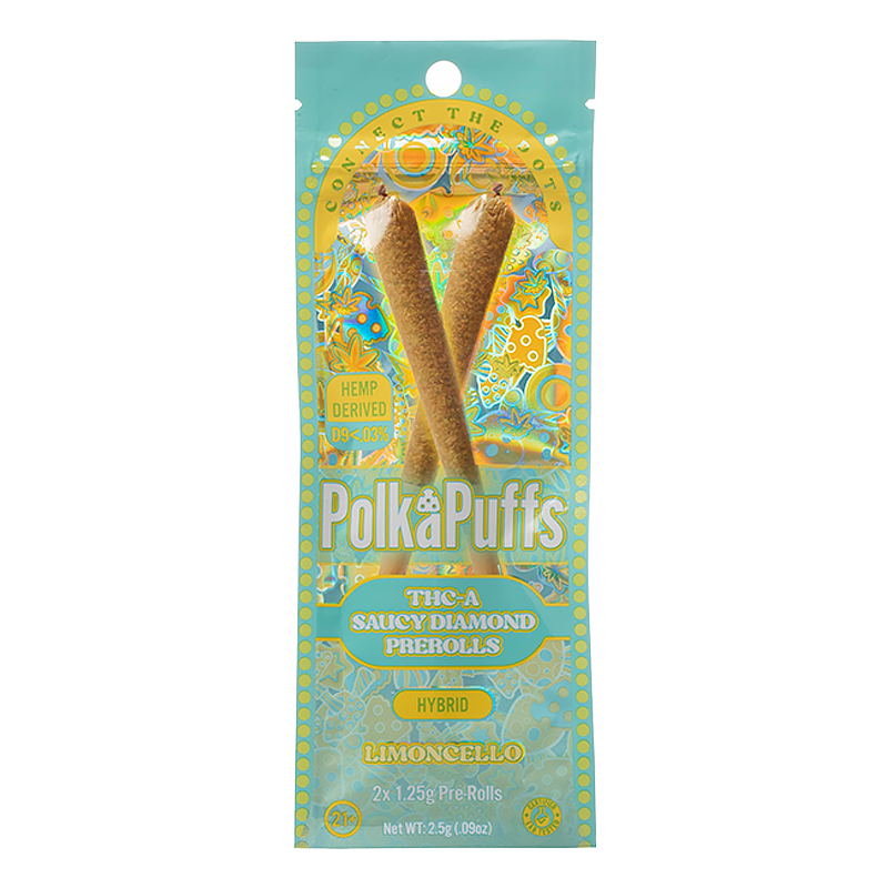 Polka Puff - THCA Saucy Diamond Pre-Rolls - 2.5g