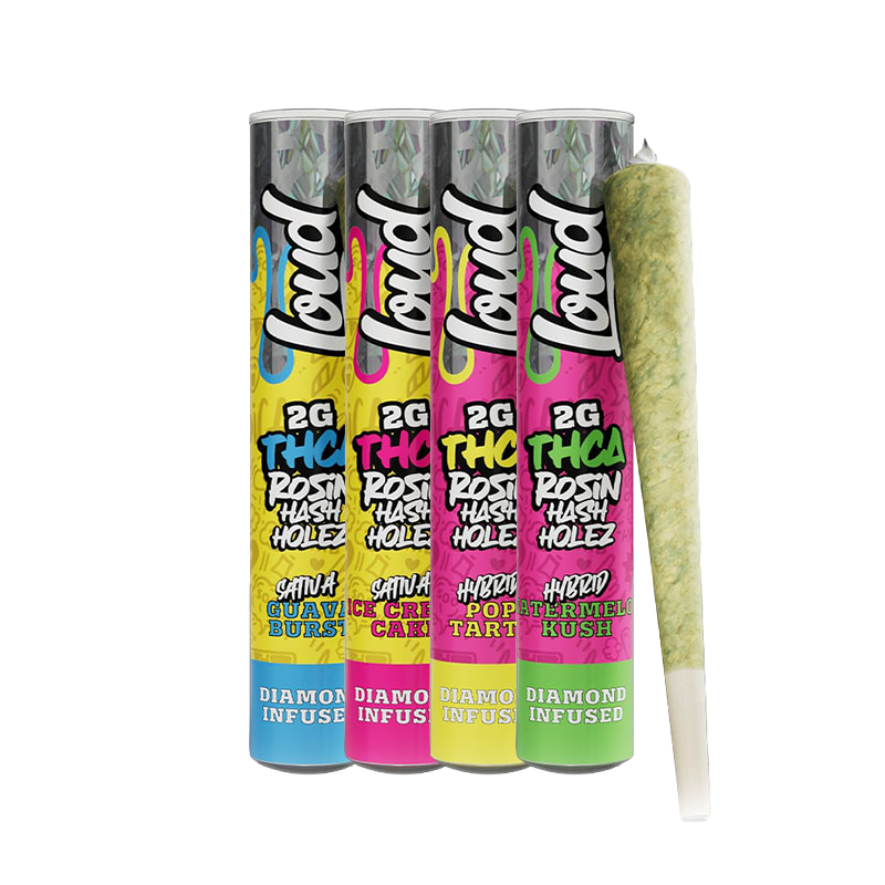 Loud - THC-A - Rosin Hash Holez - 2g.