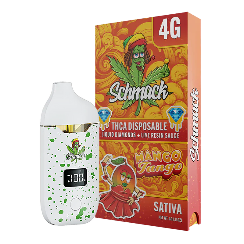 Schmack - THCA Liquid Diamond + Live Resin Disposable - 4g