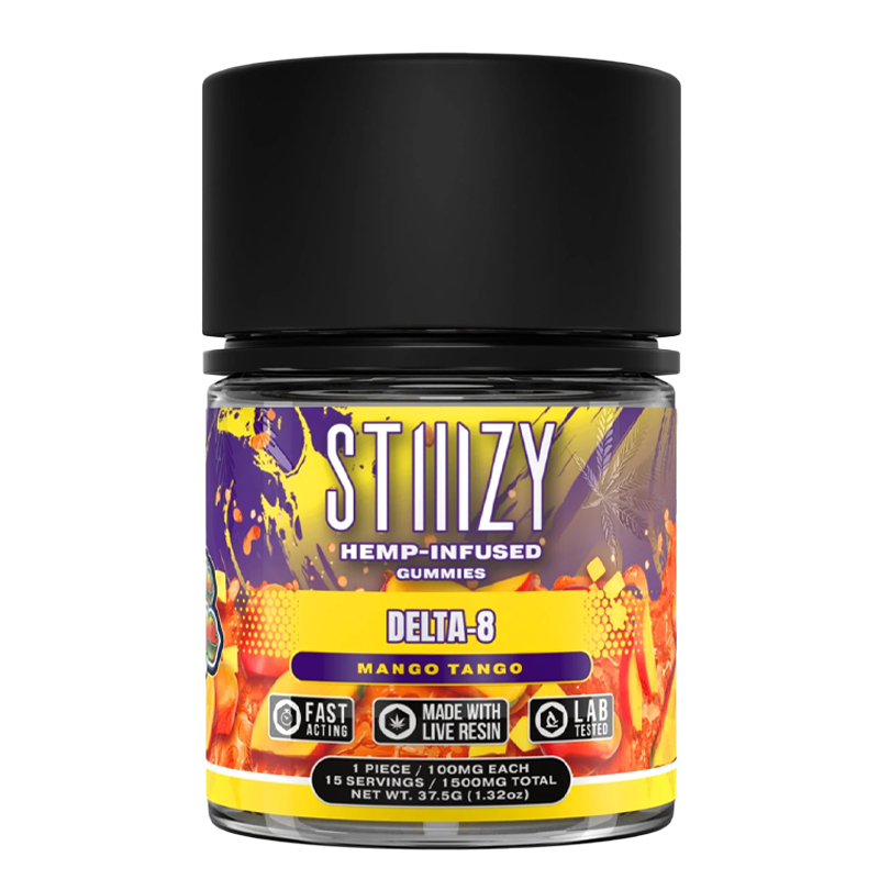 STIIIZY -  Delta-8 Hemp Infused Gummies - 1500mg