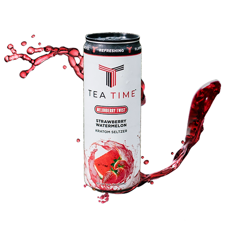 Tea Time - Kratom Seltzer - 12oz