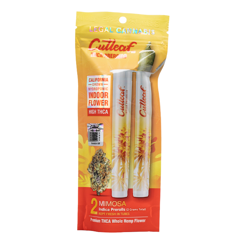 Cutleaf - THCA Pre-rolls - 2X1G