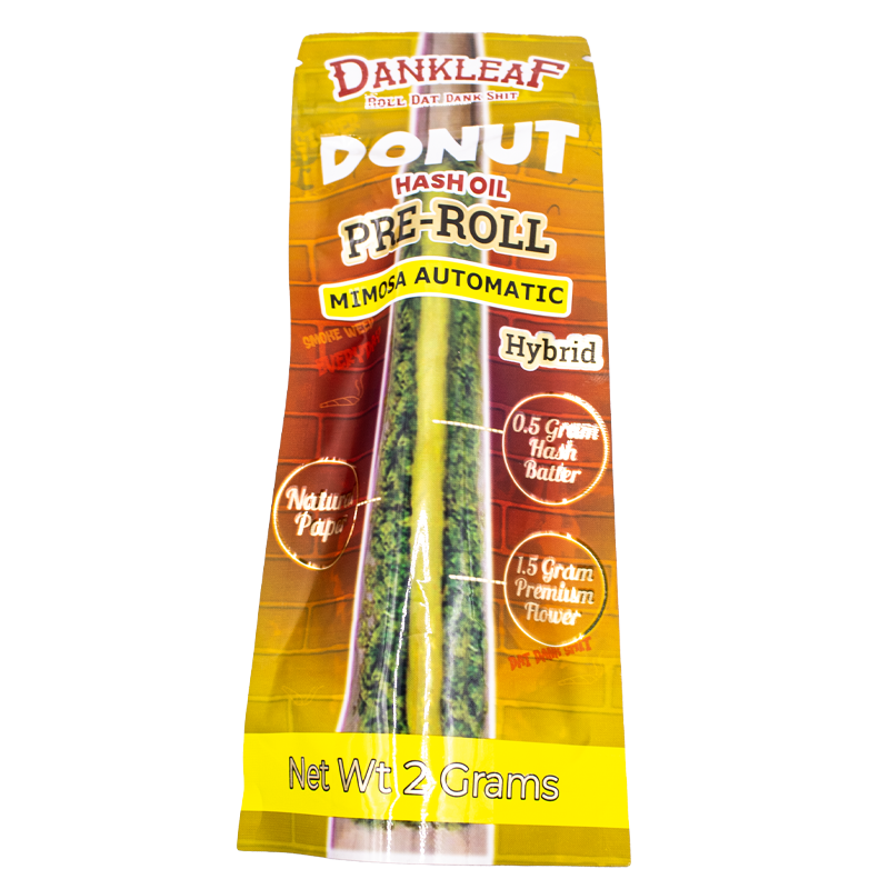Dankleaf - Donut Hash Oil Pre-Roll - 2g