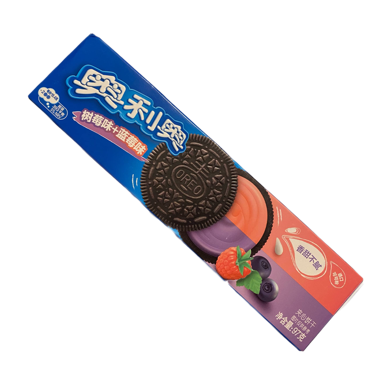 Oreo - Mixed Berries (Blueberry Raspberry Flavor) (China).