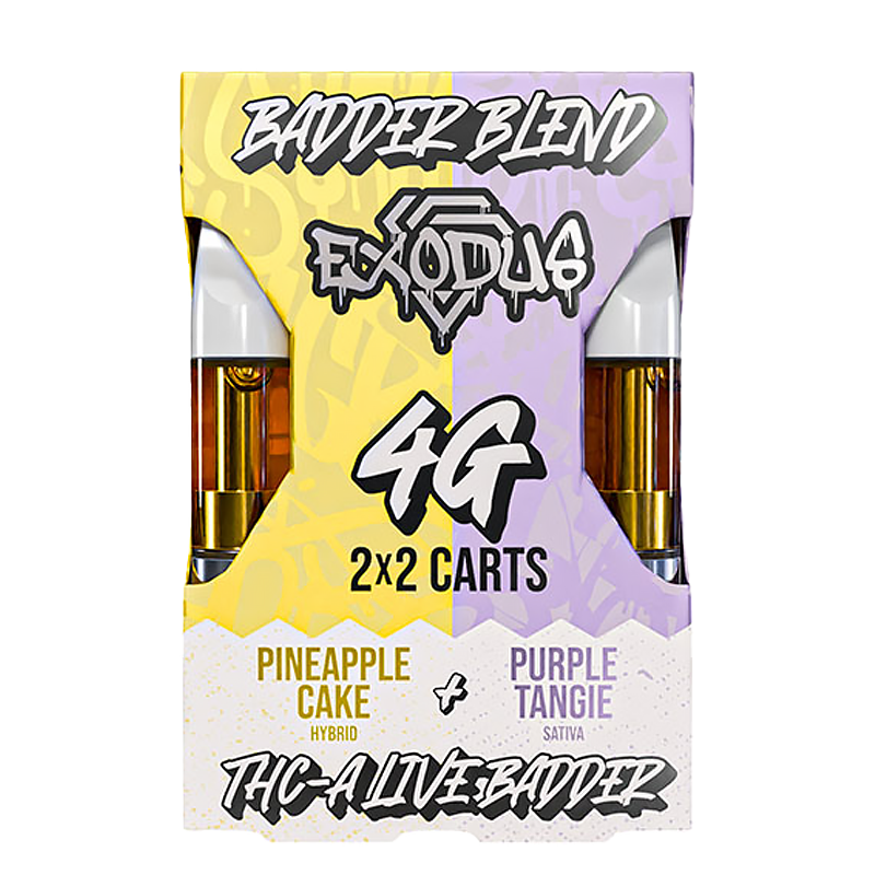Exodus - THCA Duo Cartridges – HXY9 + Delta 8 Live Resin