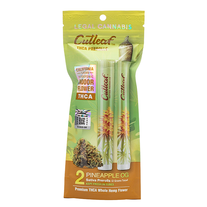 Cutleaf - THCA Pre-rolls - 2X1G