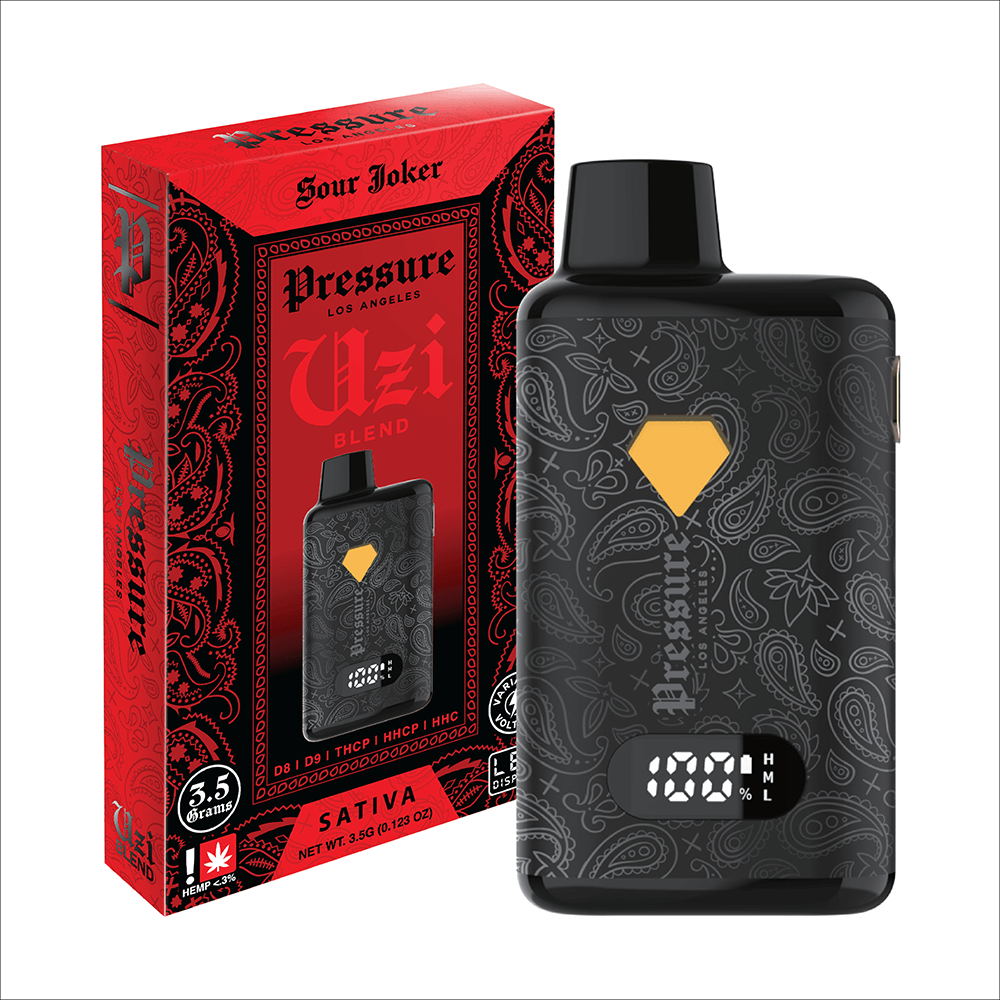 Pressure LA - Uzi Blend Disposables - 3.5-Grams (5-Pack)