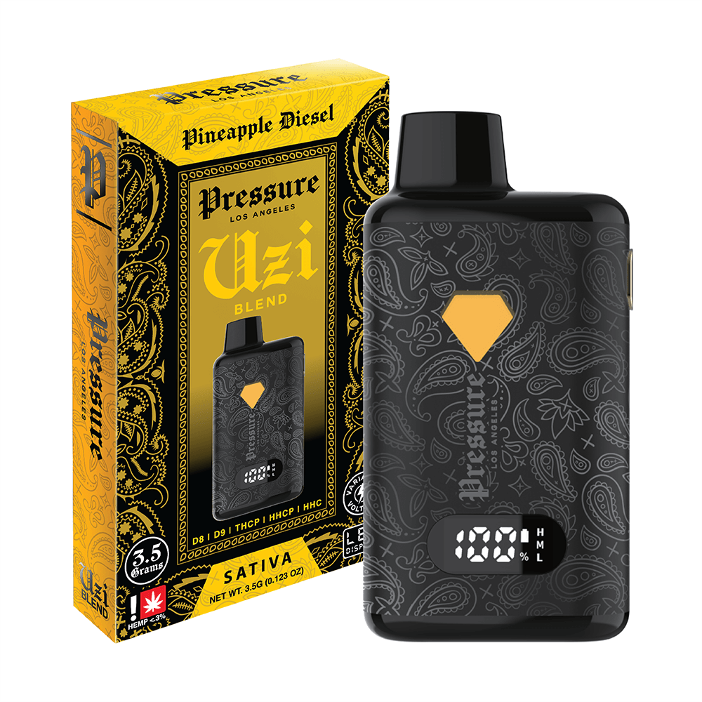 Pressure LA - Uzi Blend Disposables - 3.5-Grams (5-Pack)