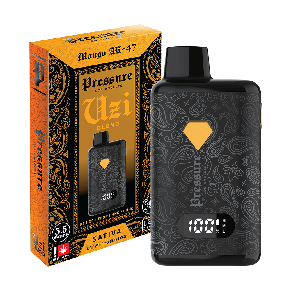 Pressure LA - Uzi Blend Disposables - 3.5-Grams (5-Pack)