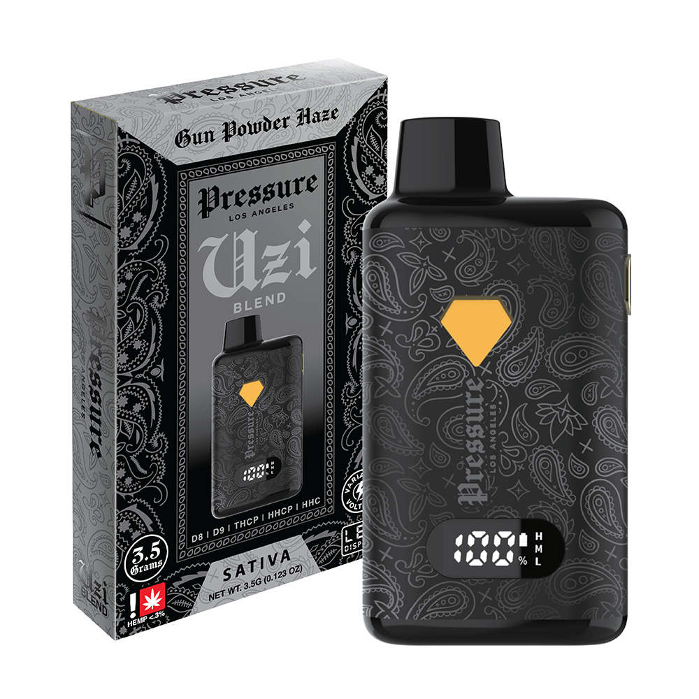 Pressure LA - Uzi Blend Disposables - 3.5-Grams (5-Pack)
