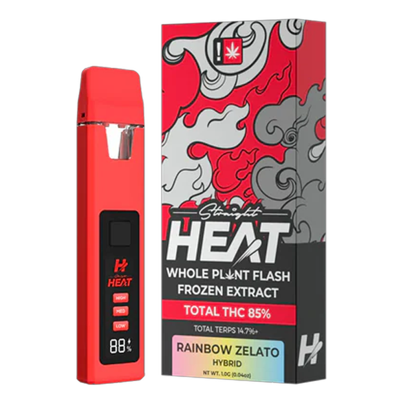 Straight Heat - Flash Frozen Extract Disposable - 1g