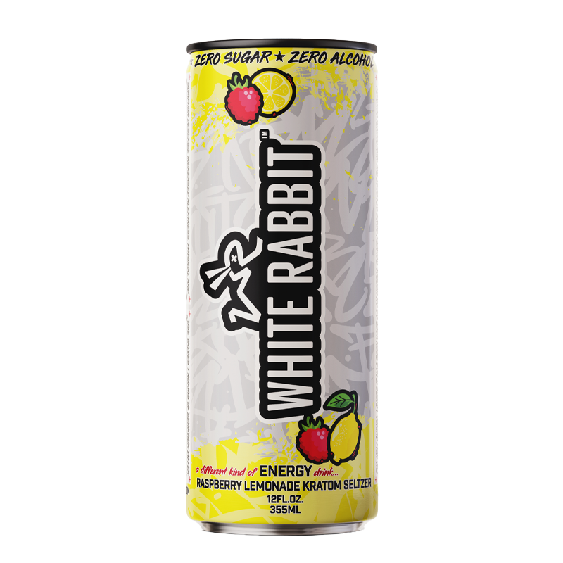 White Rabbit - Energy Kratom Seltzer 12oz