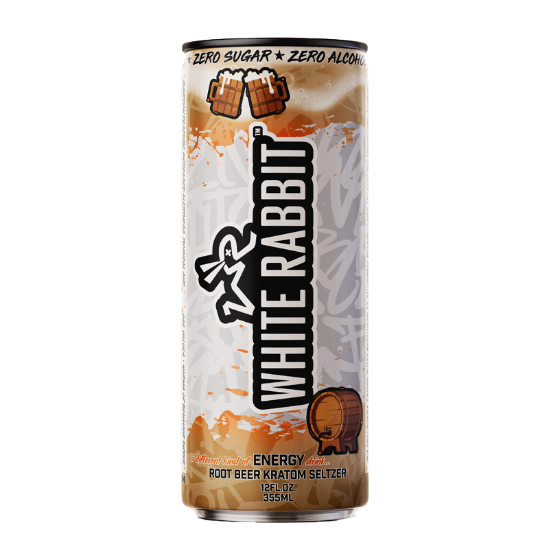 White Rabbit - Energy Kratom Seltzer 12oz