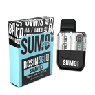 Smartiez Half Bak’d Sumo Rosin Blend Disposable – Indica strain delivering candy-like sweetness with a powerful blend of cannabinoids.