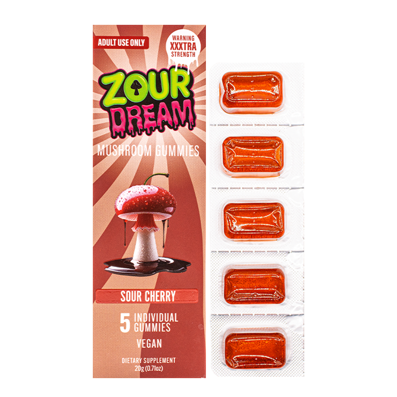 Zour Dream  - Mind Melting Mushroom Gummies - 5ct