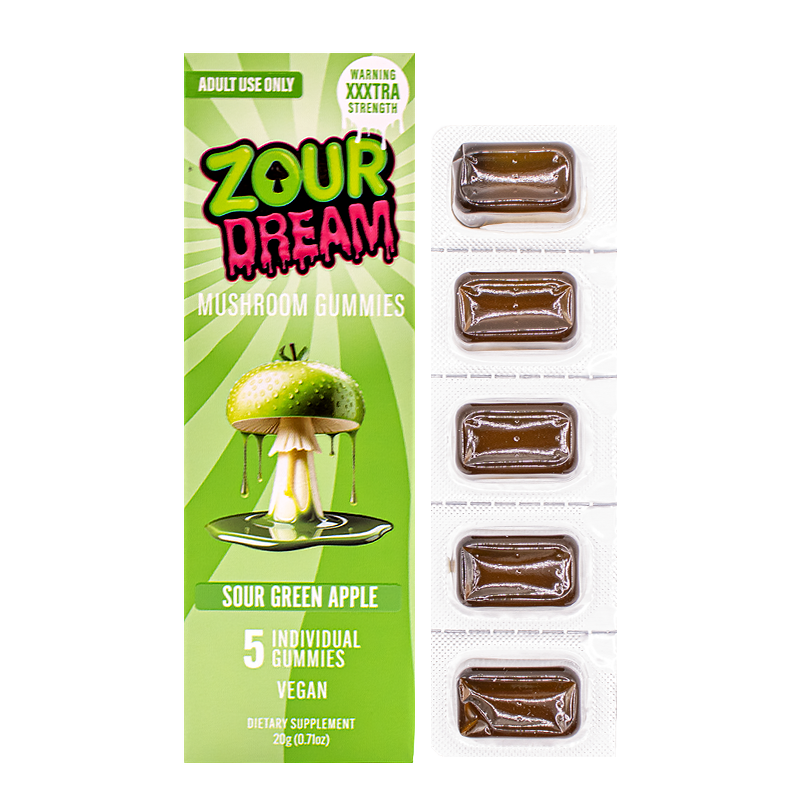 Zour Dream  - Mind Melting Mushroom Gummies - 5ct