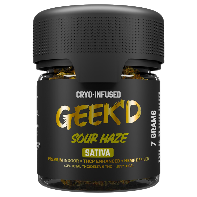 Geek'd Extracts - Cryo Infused THCP Flower - 7g