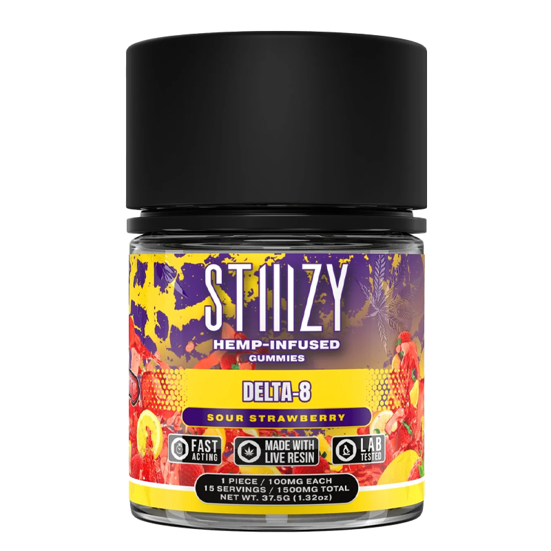 STIIIZY -  Delta-8 Hemp Infused Gummies - 1500mg