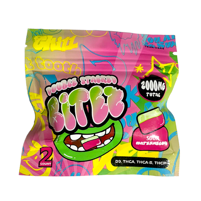 Double Stacked Bitez - Gummies - 2000mg
