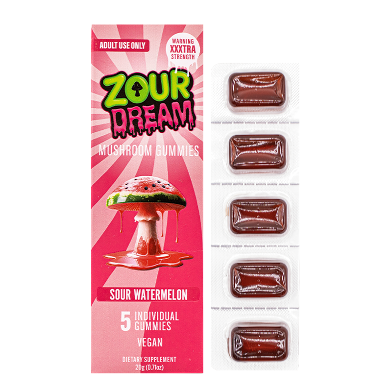 Zour Dream  - Mind Melting Mushroom Gummies - 5ct