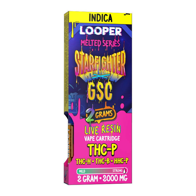 Looper - Melted Series Live Resin Cartridges - 2g