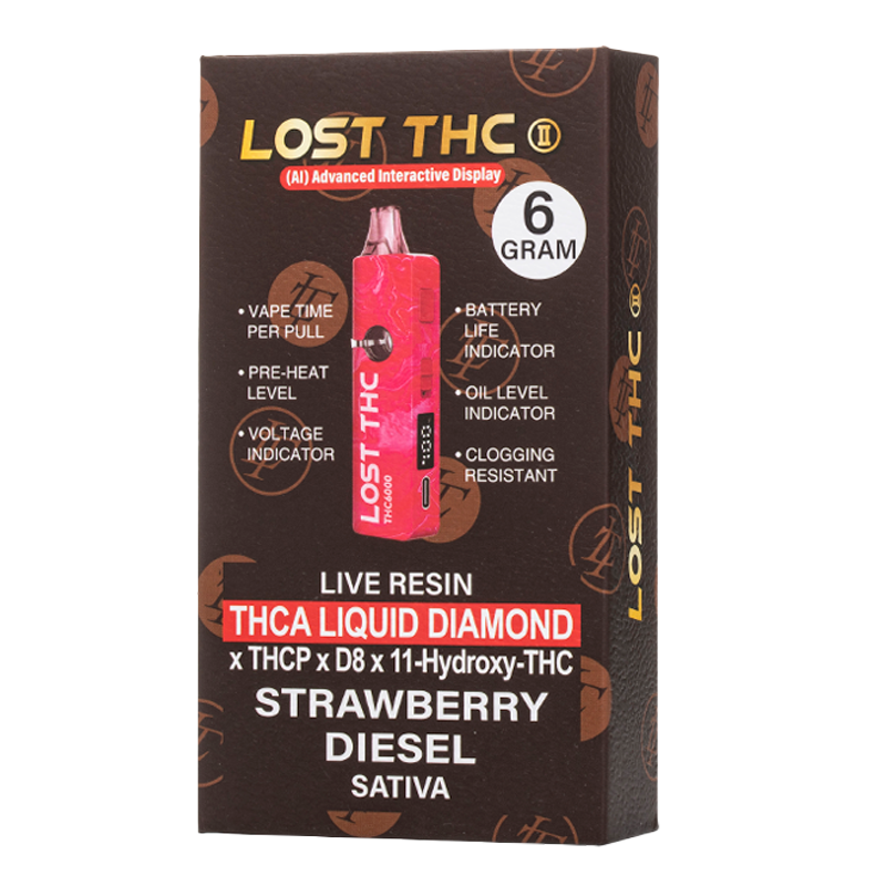 Lost THC - THCA Liquid Diamond Disposable - 6g