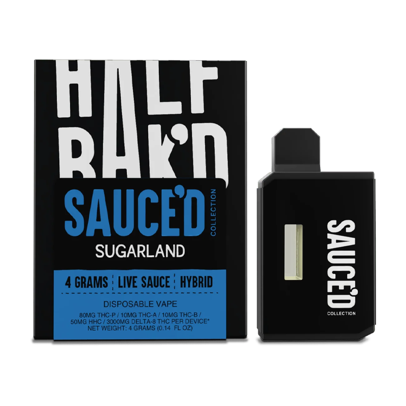 Half Bak'd - Sauce’d Collection Disposable - 4g
