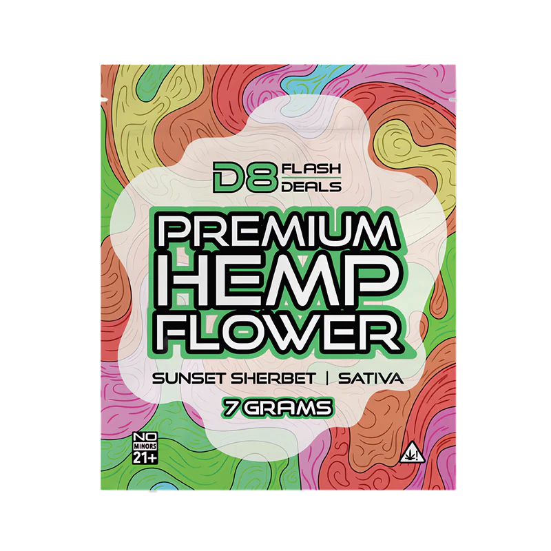 D8 Flash - Premium THCA Hemp Flower - 7g