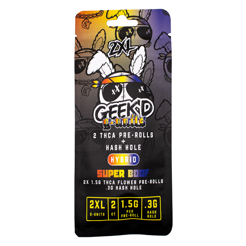 Geek’d Extracts – 2XL G-Unit Hash Holes