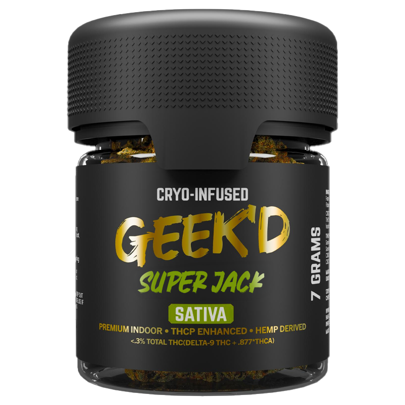 Geek'd Extracts - Cryo Infused THCP Flower - 7g