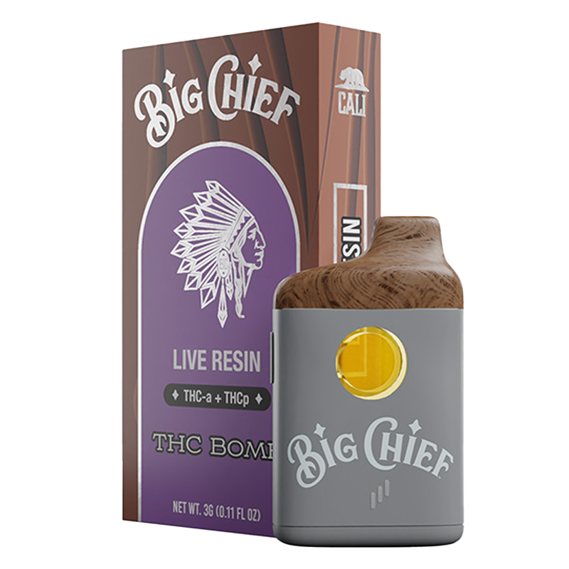 Big Chief - Live Resin THCA + THCP Disposable - 3g