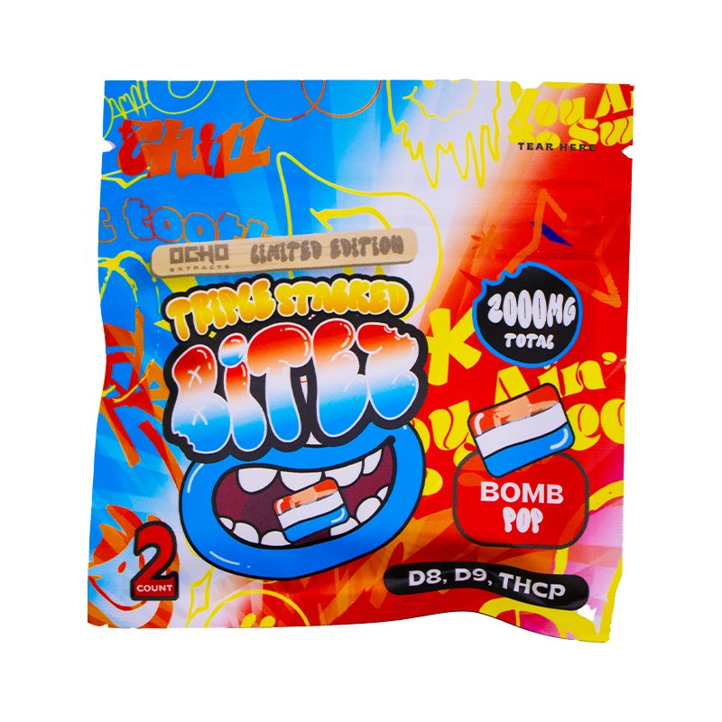 Triple Stacked Bitez - Bomb Pop (LIMITED EDITION) - 2ct