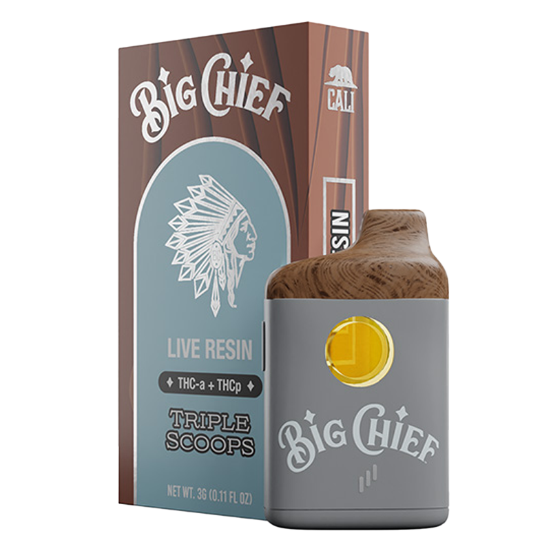 Big Chief - Live Resin THCA + THCP Disposable - 3g