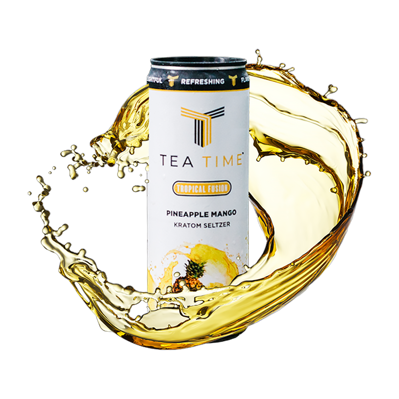 Tea Time - Kratom Seltzer - 12oz
