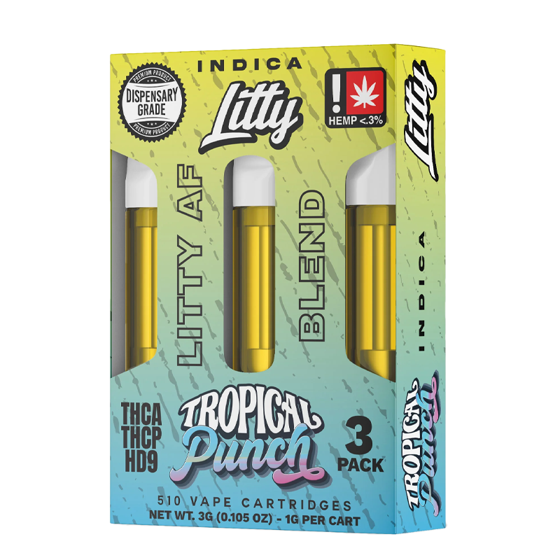 Tropical Punch (Indica): 