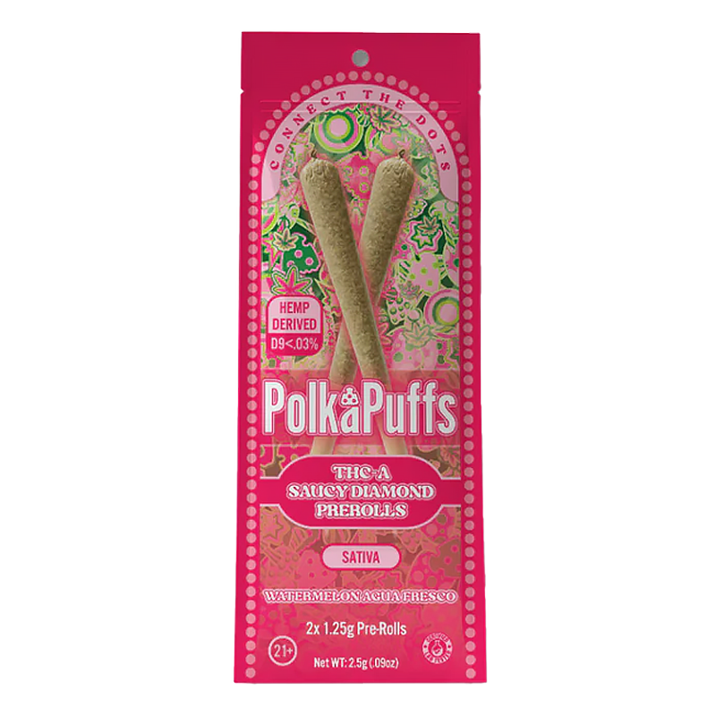 Polka Puff - THCA Saucy Diamond Pre-Rolls - 2.5g