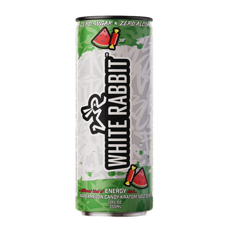 White Rabbit - Energy Kratom Seltzer 12oz