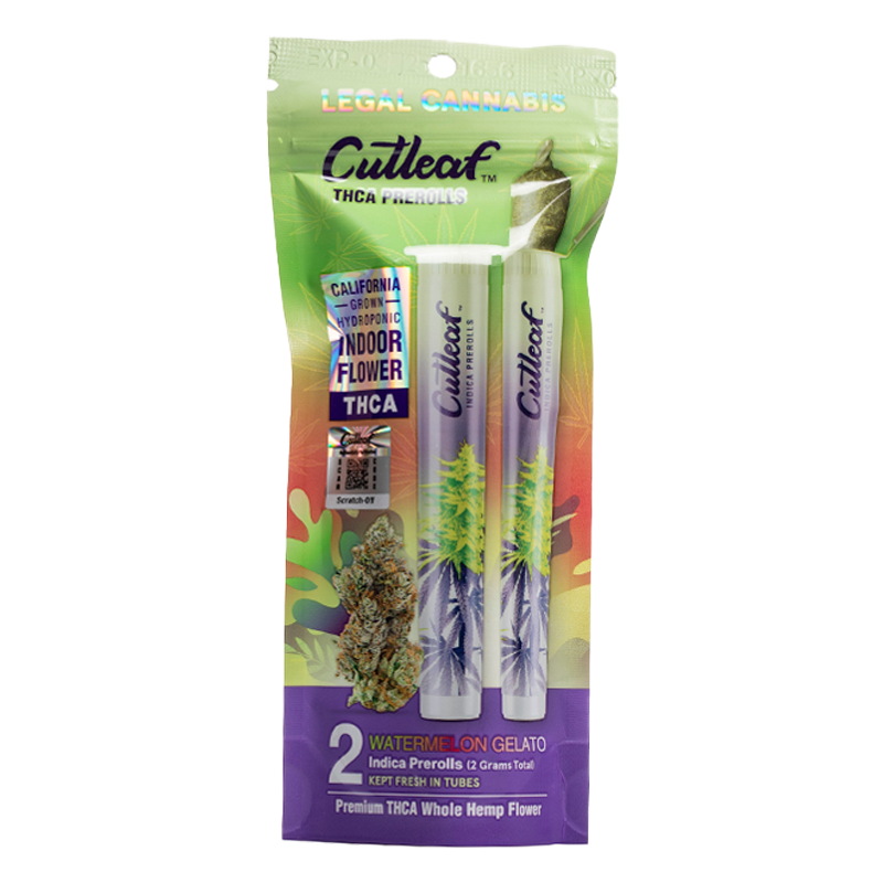 Cutleaf - THCA Pre-rolls - 2X1G