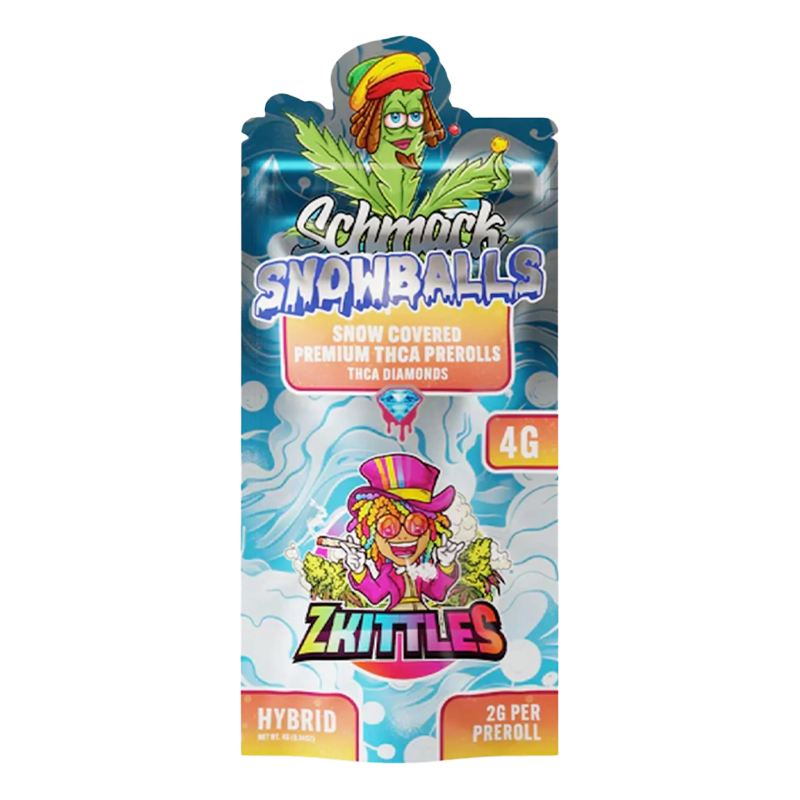 Schmack - Snowballs THCA Diamond Pre-Rolls - 2x2g