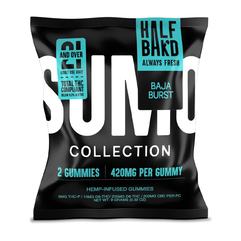 Half Bak'd - Sumo Gummies - 840mg (2-Pack)