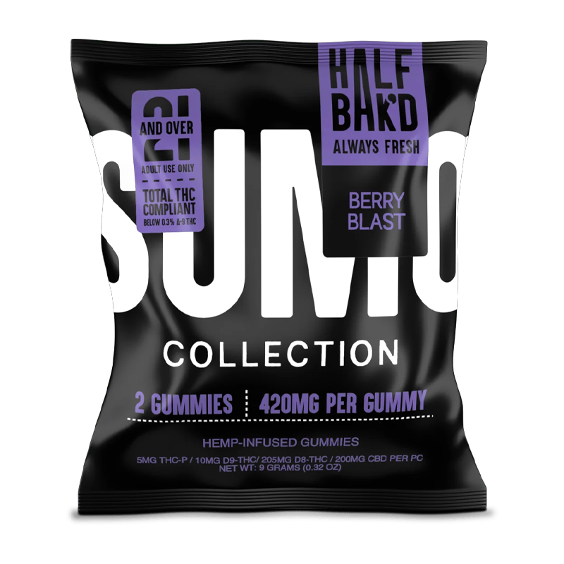 Half Bak'd - Sumo Gummies - 840mg (2-Pack)