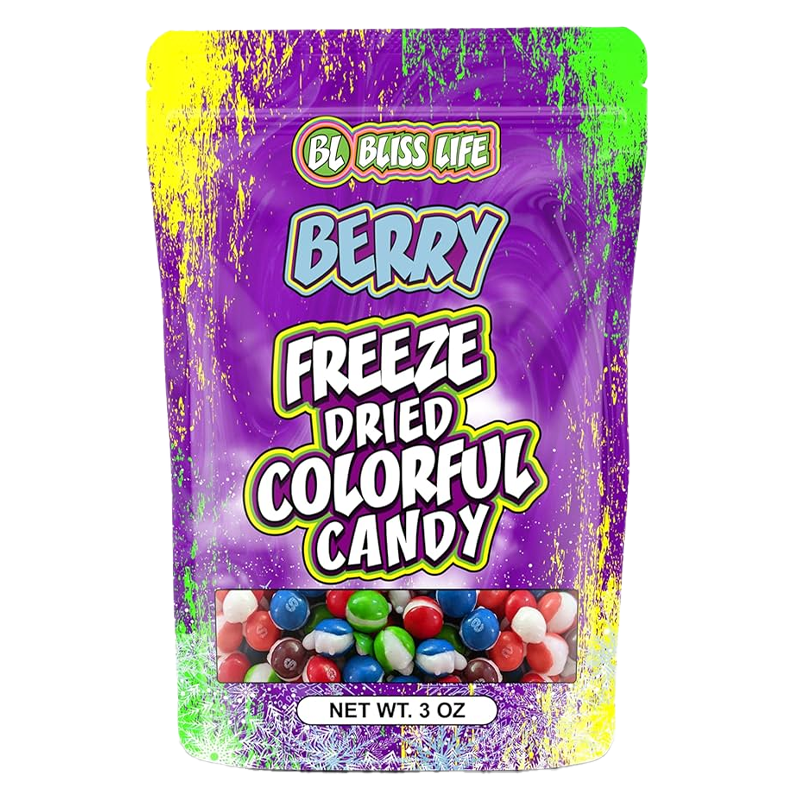 Bliss Life - Berry Colorful Candy - Freeze Dried Candy