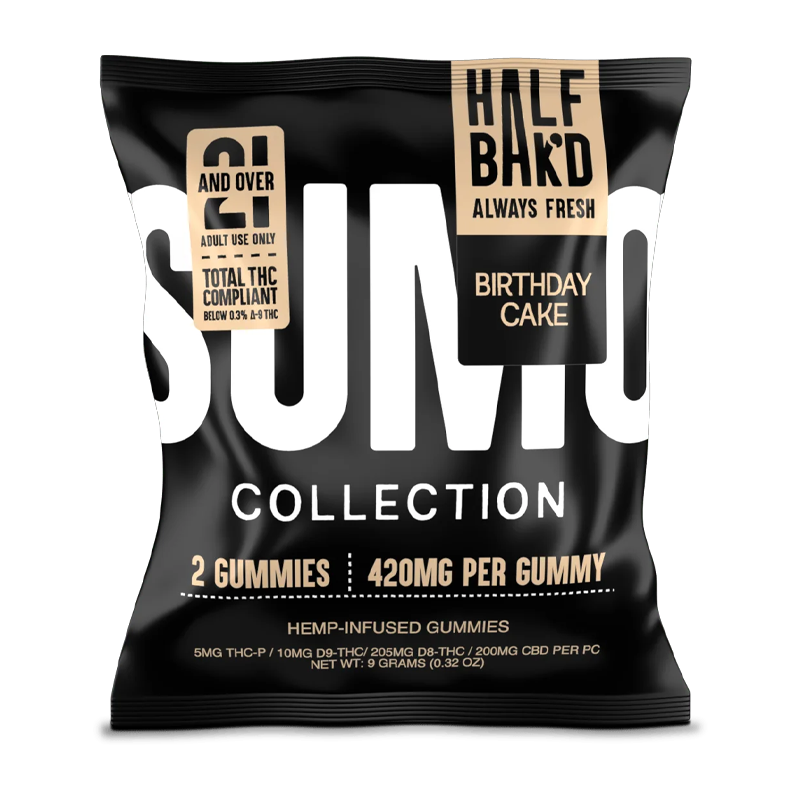 Half Bak'd - Sumo Gummies - 840mg (2-Pack)