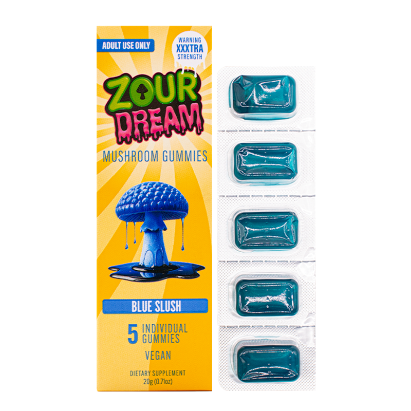 Zour Dream  - Mind Melting Mushroom Gummies - 5ct