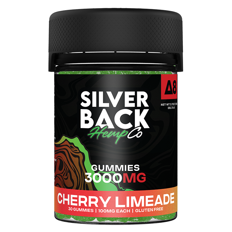 Cherry Limeade Delta 8 Gummies – Sweet cherry meets tangy lime in these potent 100mg Delta 8 gummies.