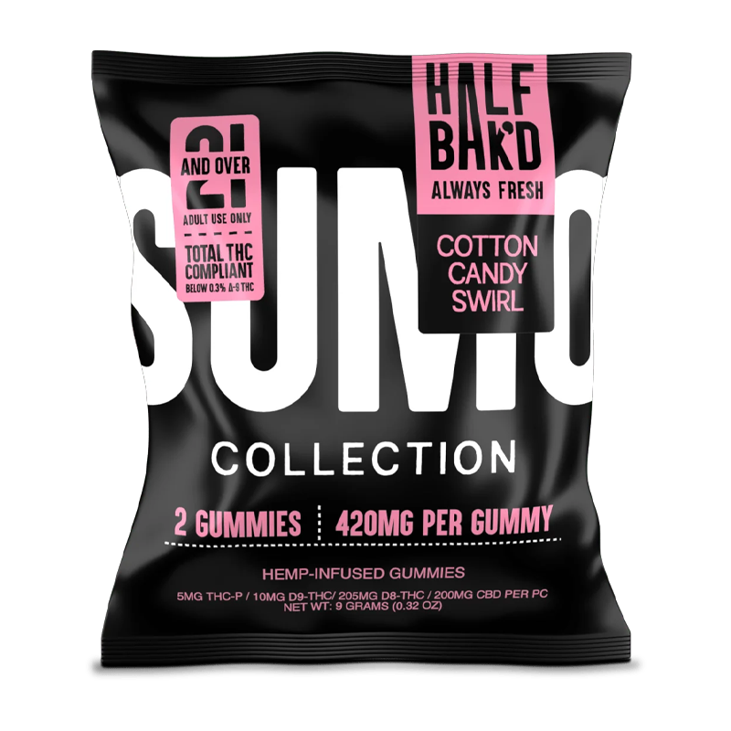 Half Bak'd - Sumo Gummies - 840mg (2-Pack)